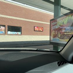 Sonic Drive-In - View from car stall