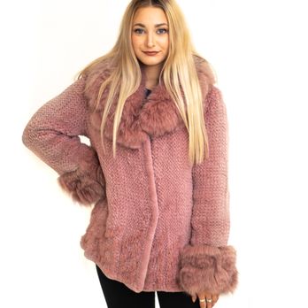 Vollbracht Furs - Sheared rex knitted jacket, with fox and mink - Leather Goods Near Me - Akron, Ohio Vollbracht Furs - Sheared rex knitted jacket, with fox and mink - Leather Goods Near Me - Akron, Ohio
