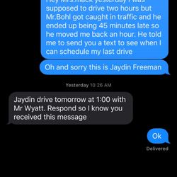 Courtesy Driving School - The screenshot