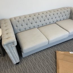 Wrong arm making this sofa impossible to assemble making it useless. Wrong arm making this sofa impossible to assemble making it useless.