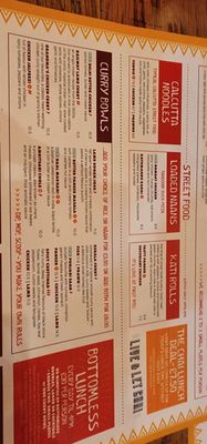 Menu photo 2 Chai St Indian Street Kitchen Cardiff, CRF