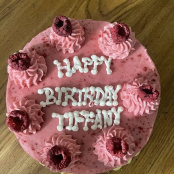 Vegan Dreamz - Chocolate cake with raspberry compote and raspberry frosting. - Bakeries Near Me Vegan Dreamz - Chocolate cake with raspberry compote and raspberry frosting. - Bakeries Near Me