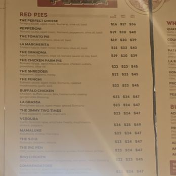 Mortadella Head - List of red pizzas....this will be what I try on my 2nd visit - Italian Near Me - Somerville, Massachusetts