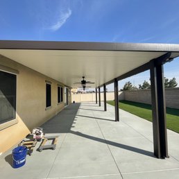 a covered patio a covered patio