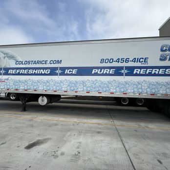 Cold Star Ice - Just had to take this cool photo of one of their trucks. Just to prove I really was there! - Ice Delivery Near Me - Chino, California Cold Star Ice - Just had to take this cool photo of one of their trucks. Just to prove I really was there! - Ice Delivery Near Me - Chino, California