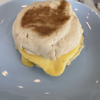 Rise and Grind - Sausage egg and Gouda on an English muffin - Cafes Near Me - Powhatan, Virginia