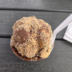 The Village Scoop Icecream - Stuffed sponge candy cone