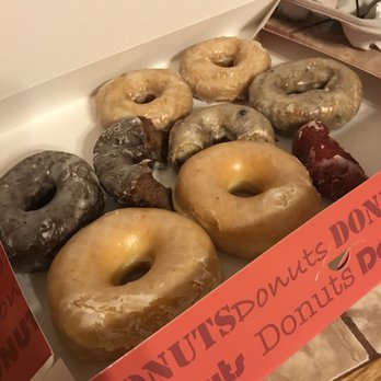 City Donuts & Cafe - We ate a few in the car and they didn't make it to get their picture taken lol - Donuts Near Me - New Orleans, Louisiana