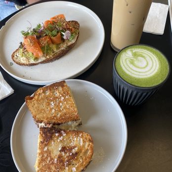 Attalus Coffee - avo smash, pimento cheese toastie, iced lavender latte, hot matcha latte - Breakfast & Brunch Near Me - Vacaville, California Attalus Coffee - avo smash, pimento cheese toastie, iced lavender latte, hot matcha latte - Breakfast & Brunch Near Me - Vacaville, California