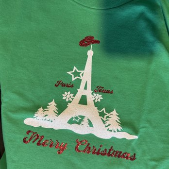 Texas Antique Mall - ParisChristmas t-shirt - Antiques Near Me - Paris, Texas