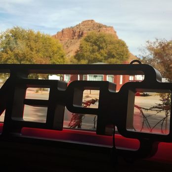 Wild Thyme Bistro - View of surrounding area next to our seats - New American Near Me - Kanab, Utah