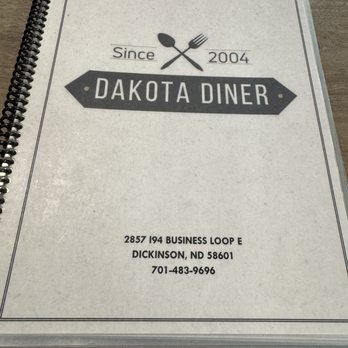 Dakota Diner - Menu - Diners Near Me - Dickinson, North Dakota