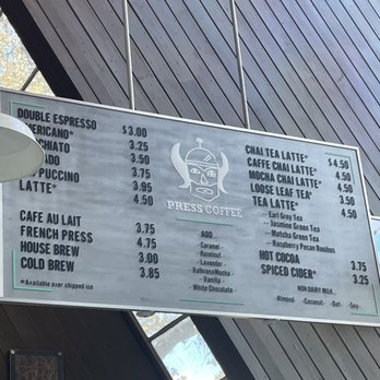 PRESS Coffee - Coffee & Tea Near Me - San Antonio, Texas