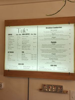 Menu photo 5 Tule Coffeehouse Elk Grove, CA Menu photo 5 Tule Coffeehouse Elk Grove, CA