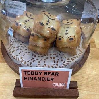 Volare Espresso Bar - teddy bear financier - Coffee & Tea Near Me - Brooklyn, New York