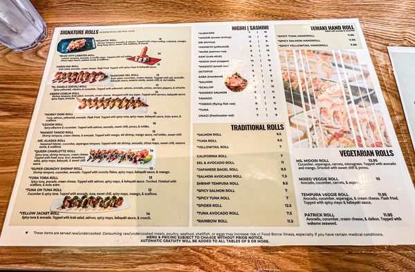 Menu photo 3 Tora Izakaya Charlotte, NC Menu photo 3 Tora Izakaya Charlotte, NC