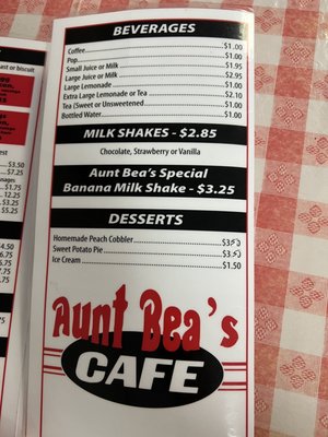 Menu photo 3 Aunt Bea's Cafe Rock Island, IL