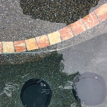 Adams Pool & Landscape Specialties - Half inch wide open crack in the spa step! Adams Pool Pebble Sheen finish...only six years old - Pool & Hot Tub Service Near Me - Sacramento, California Adams Pool & Landscape Specialties - Half inch wide open crack in the spa step! Adams Pool Pebble Sheen finish...only six years old - Pool & Hot Tub Service Near Me - Sacramento, California