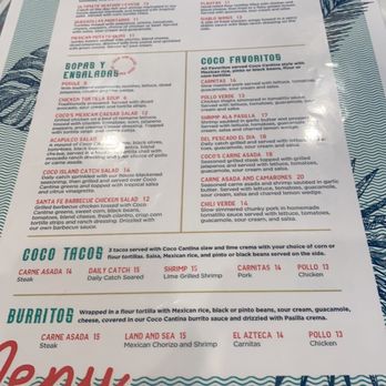Coco Cantina - I want to try everything! - Mexican Near Me - Hilo, Hawaii