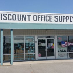 Discount Office Supply - Storefront cue