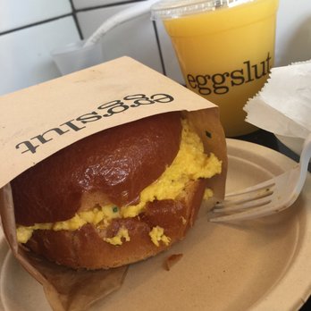Eggslut - Fairfax and OJ - Breakfast & Brunch Near Me - Los Angeles, California Eggslut - Fairfax and OJ - Breakfast & Brunch Near Me - Los Angeles, California