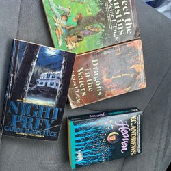 New and Olde Pages Books - Four old paperbacks cost nearly $9.