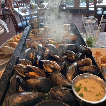 The Dead Fish - Sizzling Hot Shrimp & Mussel Platter, it was good. 7/10, mussels were out of my tastebud range but the shrimp was good - Seafood Near Me - Crockett, California The Dead Fish - Sizzling Hot Shrimp & Mussel Platter, it was good. 7/10, mussels were out of my tastebud range but the shrimp was good - Seafood Near Me - Crockett, California