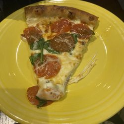 Slice Of Life - Pine Valley - White Pizza with Pepperoni and Spinach