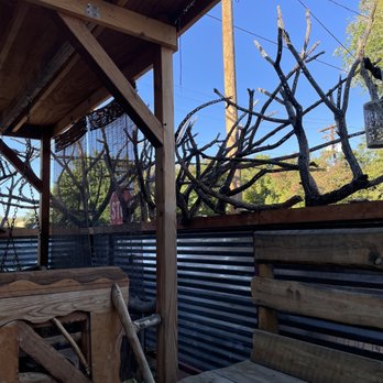 Tranquilbuzz Coffee House - Cholla fence. - Coffee & Tea Near Me - Silver city, New Mexico