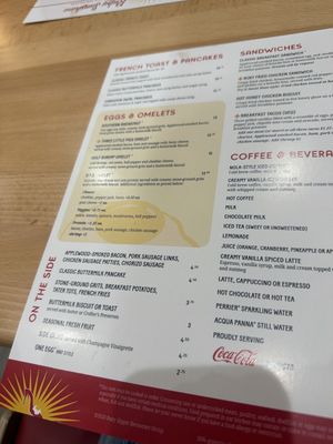 Menu photo 1 Ruby Slipper Central Business District New Orleans, LA Menu photo 1 Ruby Slipper Central Business District New Orleans, LA