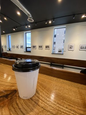 Black Box Coffee Shop and Art by null