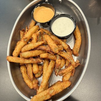 Wick n Ore Kitchen &Tap - Fried pickle fries - Burgers Near Me - Vernon Hills, Illinois Wick n Ore Kitchen &Tap - Fried pickle fries - Burgers Near Me - Vernon Hills, Illinois