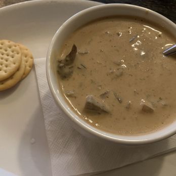 The Black Sparrow - Hungarian mushroom soup. Rich, earthy flavor with creamy base and plenty of mushroom chunks. - Bars Near Me - Lafayette, Indiana The Black Sparrow - Hungarian mushroom soup. Rich, earthy flavor with creamy base and plenty of mushroom chunks. - Bars Near Me - Lafayette, Indiana