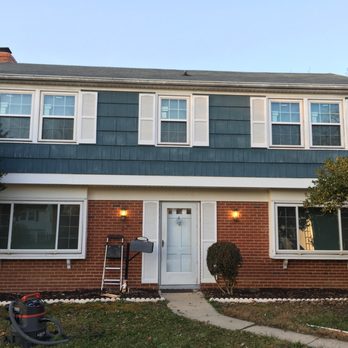 NewBrook Home Improvement - New windows installed top and bottom - not capped yet. - Roofing Near Me - Prince Frederick, Maryland NewBrook Home Improvement - New windows installed top and bottom - not capped yet. - Roofing Near Me - Prince Frederick, Maryland