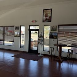 Golden Rule Willcox Wine Tasting - Interior looking out front door
