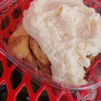 SweetPeas Emporium - Cinnamon roll!! - Desserts Near Me - McHenry, Illinois SweetPeas Emporium - Cinnamon roll!! - Desserts Near Me - McHenry, Illinois