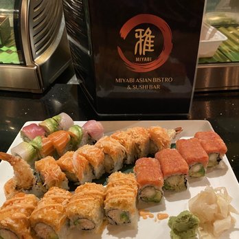 Miyabi - Another plate of speciality rolls. - Sushi Bars Near Me - Pleasantville, New York Miyabi - Another plate of speciality rolls. - Sushi Bars Near Me - Pleasantville, New York