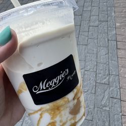 Meggie’s Ice Cream - Peanut butter/caramel milkshake - medium size