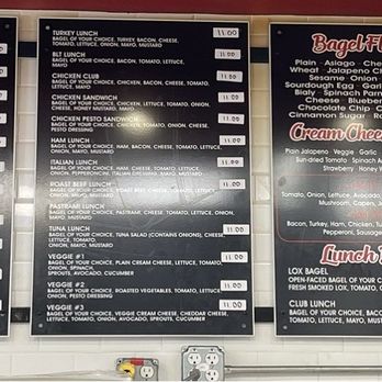 Memo's Bagel Cafe - Menu - Cafes Near Me - El Cajon, California