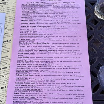 Coasters Pub & Biergarten - Beer menu 9/30/22 - Pubs Near Me - Melbourne, Florida
