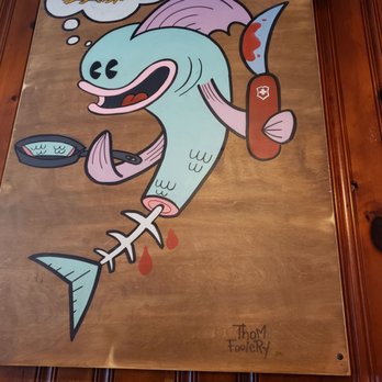 Home Grown - Fish and chips anyone....  (Inside Decor) - Diners Near Me - Atlanta, Georgia