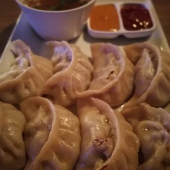 Peak Restaurant and Bar - Beef momos with soup n the dips are super tasty n hot(as they should be) - Sports Bars Near Me - Irving, Texas Peak Restaurant and Bar - Beef momos with soup n the dips are super tasty n hot(as they should be) - Sports Bars Near Me - Irving, Texas