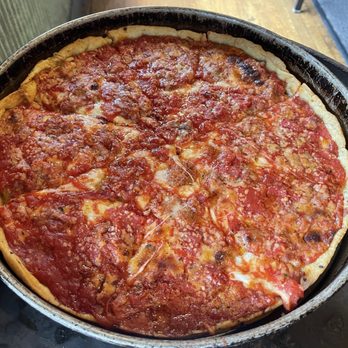 Lou Malnati's Pizzeria - Large Deep Dish Create Your Own (sausage) - Pizza Near Me - Buffalo Grove, Illinois