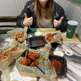 Wingstop - The feast, the whole feast, and nothing but the feast, so help me god. - Chicken Wings Near Me - Waterbury, Connecticut Wingstop - The feast, the whole feast, and nothing but the feast, so help me god. - Chicken Wings Near Me - Waterbury, Connecticut