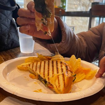 Austin Tea Xchange Cafe - veggie stuffed cheese - Cafes Near Me - Austin, Texas Austin Tea Xchange Cafe - veggie stuffed cheese - Cafes Near Me - Austin, Texas