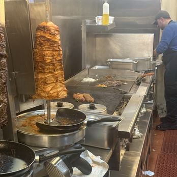 Make Out Room - The beef and chicken in the kitchen to make shawarma and other options - Dance Clubs Near Me - San Francisco, California