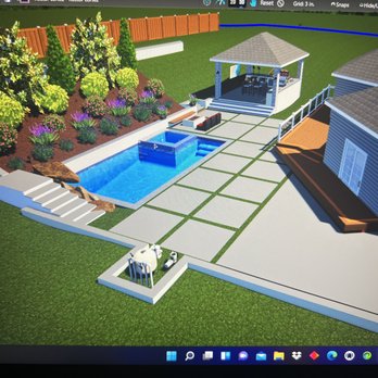 Cortes Landscape - Back yard design - Landscaping Near Me - Alexandria, Virginia