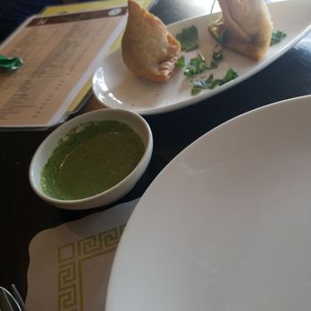 Pista House Indian Cuisine - Samosa appetizers for happy hour. - Indian Near Me - Reston, Virginia
