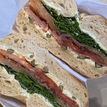 Gotham Bagels - Lakeview - Smoked salmon bagel - Bagels Near Me - Chicago, Illinois Gotham Bagels - Lakeview - Smoked salmon bagel - Bagels Near Me - Chicago, Illinois