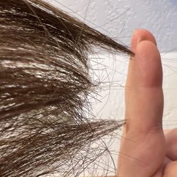 Chunks of hair missing within hair sections Chunks of hair missing within hair sections